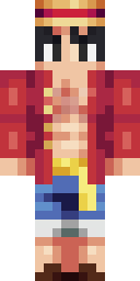 Skin preview for Luffy