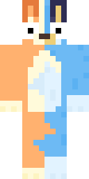 Skin preview for Bluey