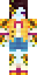 2D skin preview